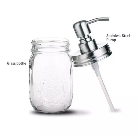 Mason Jar with pump Mason jar with pump for liquid soap