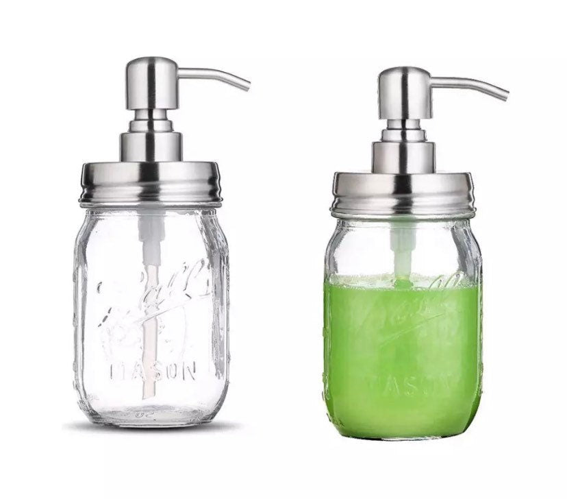 Mason Jar with pump Mason jar with pump for liquid soap