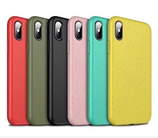 100% Biodegradable Wheat Straw iPhone Case