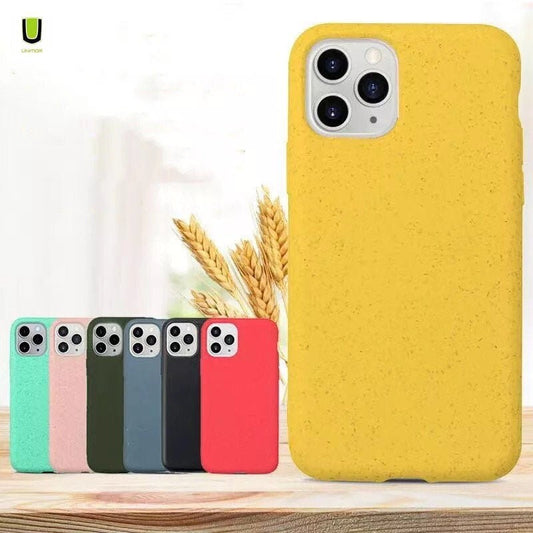 100% Biodegradable Wheat Straw iPhone Case