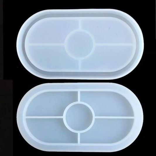 Reusable Mold | Silicone Mold for Tray Trinket | Mold for Resin Cement Jesmonite | Brand New Mould