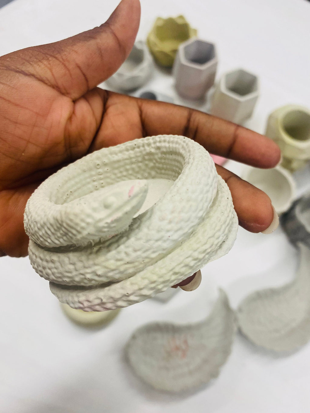 Snake Candle Holder | Mini candle holder