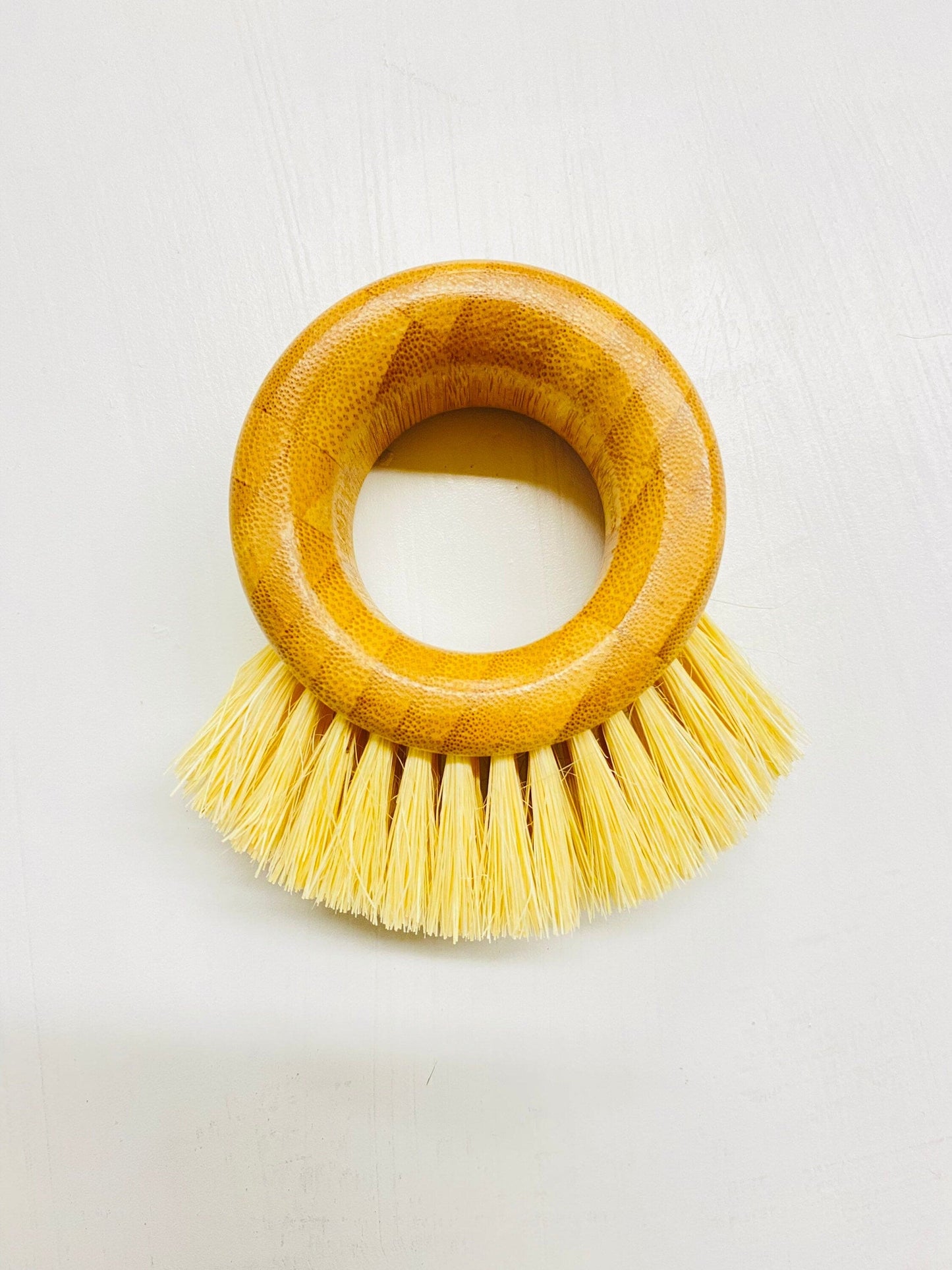 Bamboo Sisal Kitchen Ring Brush