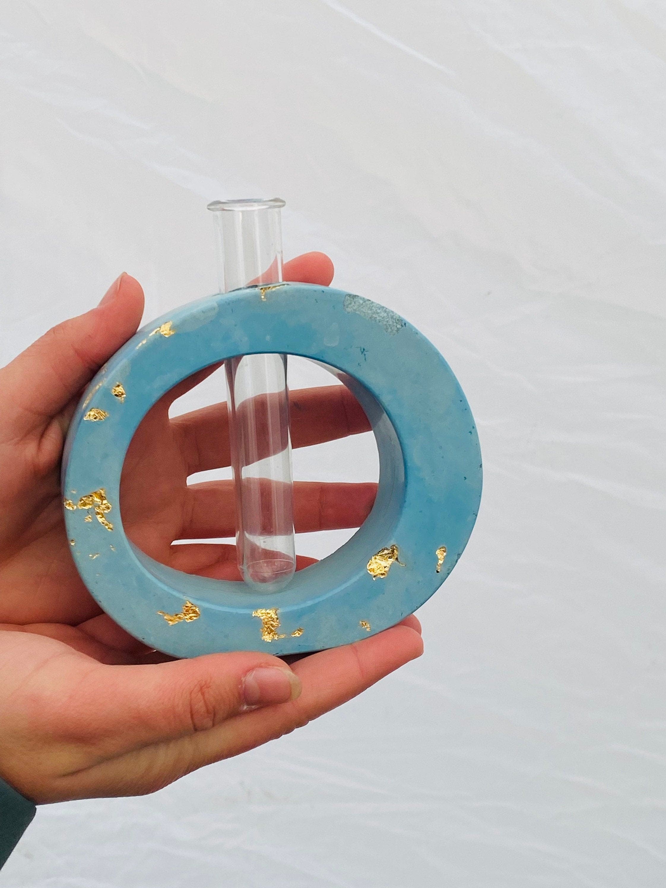 Cement Geometry Vase | Home Decor