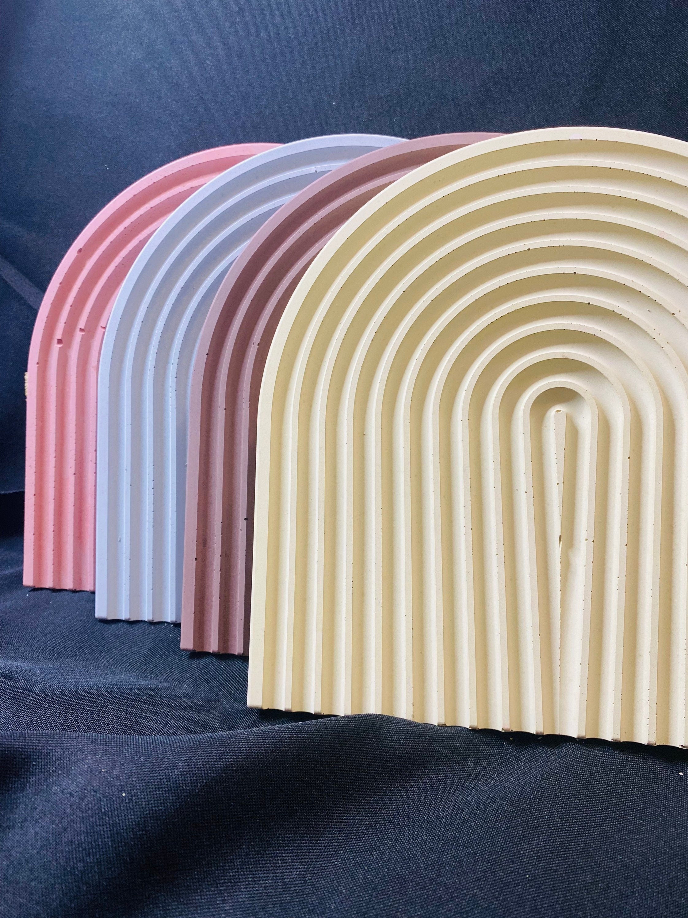 Large Arch Tray | Decorative Arch Tray | Cement Tray | Tray | Handmade Tray | Tray for jewelry