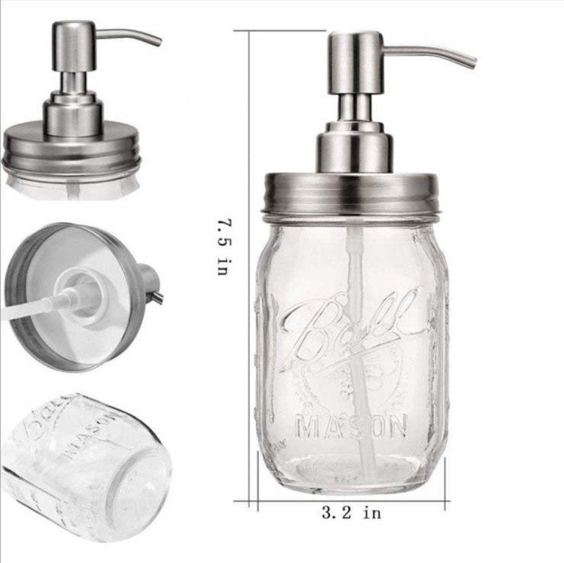 Mason Jar with pump Mason jar with pump for liquid soap