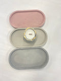 Concrete Oval Trinket | Concrete Tray