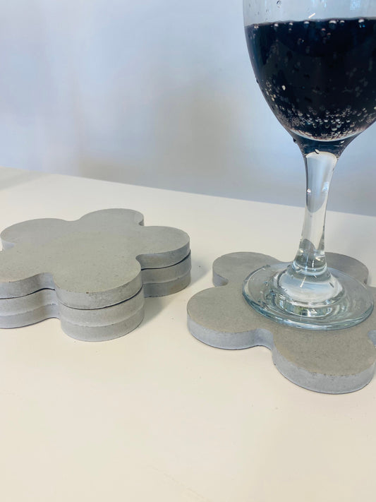 Pair of Cement Coasters | Cement Coasters