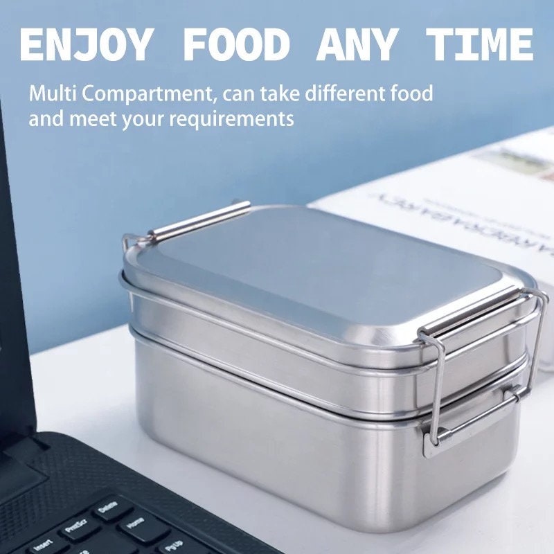 Double Layer Stainless Steel Lunch Bento Box