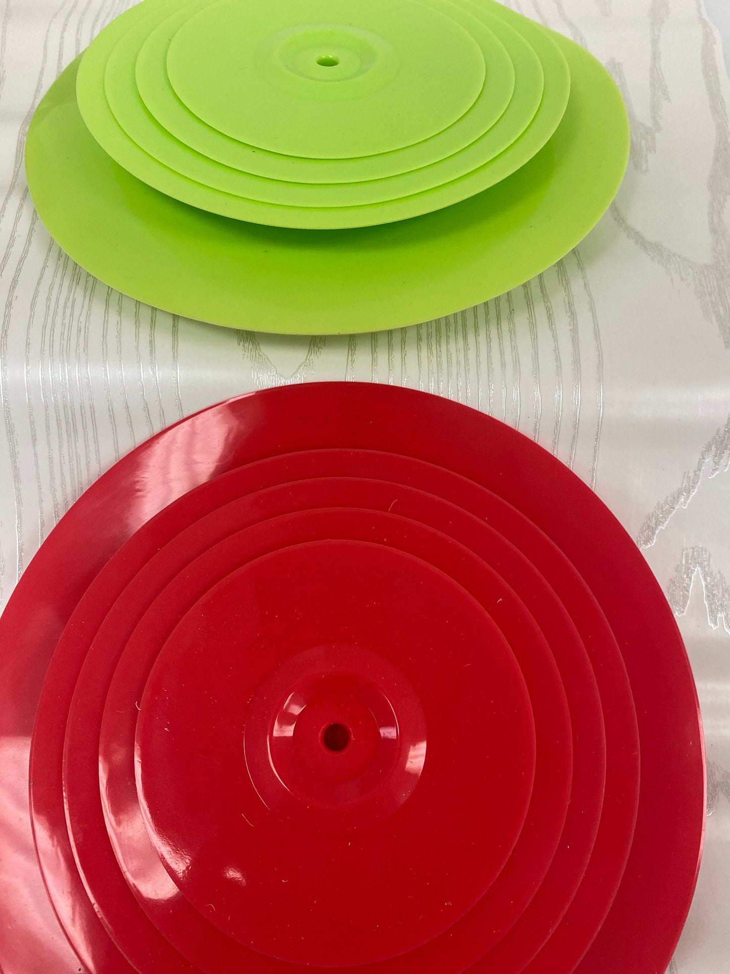 5pcs Silicone Food Cover With Grip