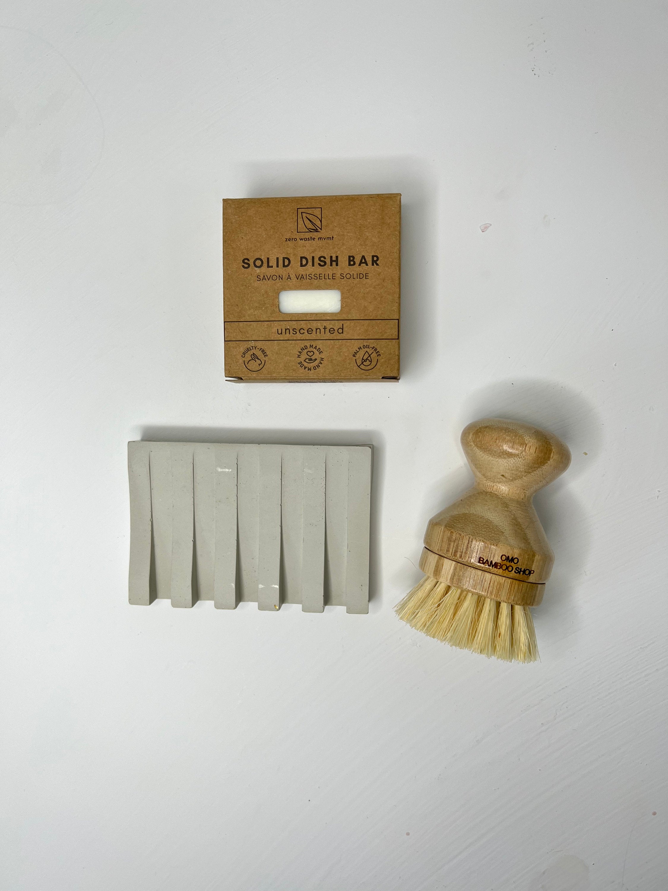 Improved Zero Waste Bundle | Eco Gift Set | Zero Waste Set | Natural Cleaning Brush set | Eco gift set Dish Scrubber Zero Waste Cleaning Set